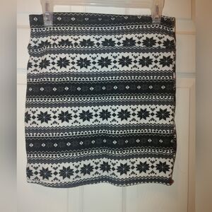Winter mini skirt